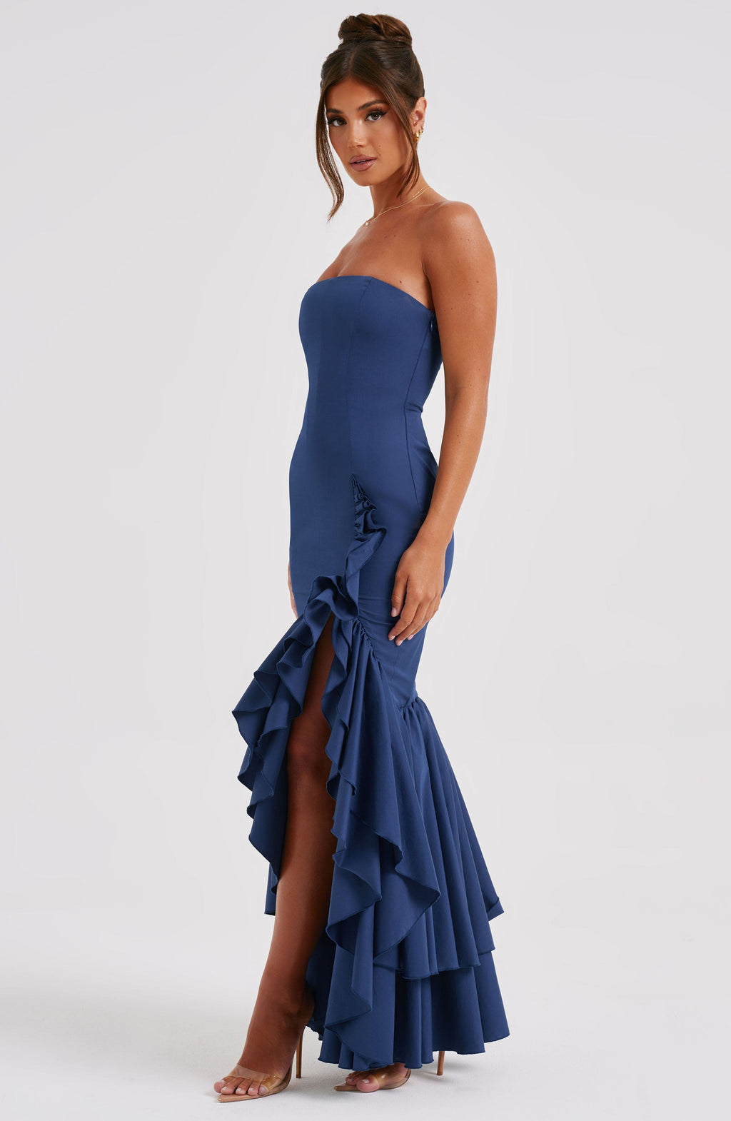 ANGELINA MAXI DRESS - NAVY