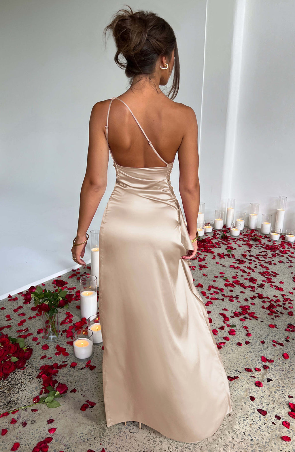 ARIEL MAXI DRESS - CHAMPAGNE